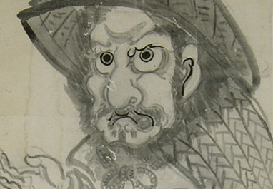 白隠慧鶴筆：大燈国師像