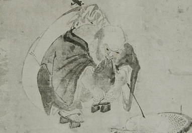 宗精筆：布袋図