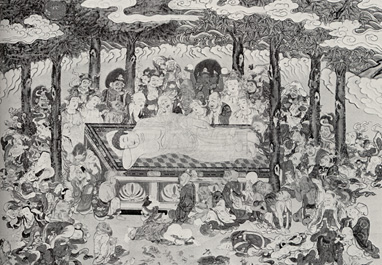 作者不詳：涅槃図