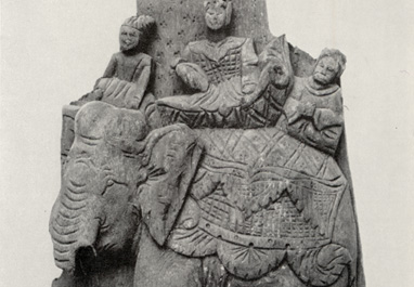 作者不詳：倚乗人物像（南方系）